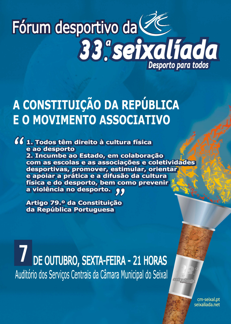 Fórum desportivo da 33ª Seixalíada