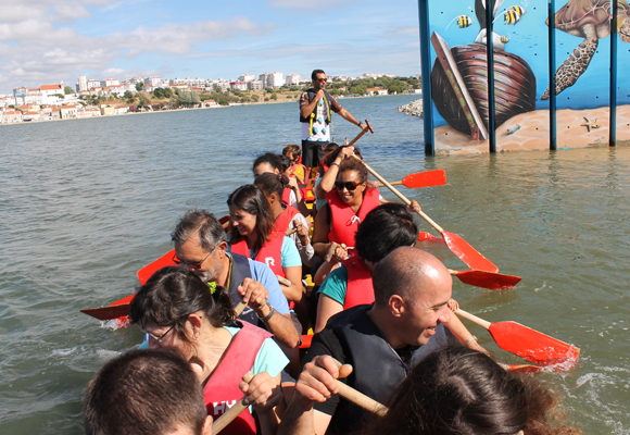 Barcos Dragão nas Festas de Amora 2015