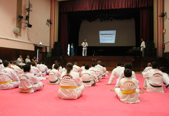 Workshop de Taekwondo na sede da SFOA