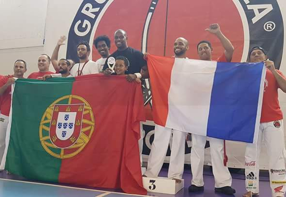 Capoeira do CCD Paivas no campeonato da Europa