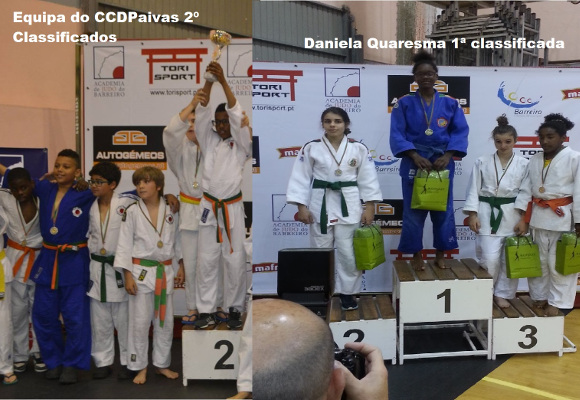 Judocas do CCD Paivas na 5ª Taça Cidade do Barreiro