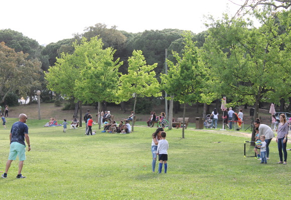 Animação desportiva no Parque do Serrado