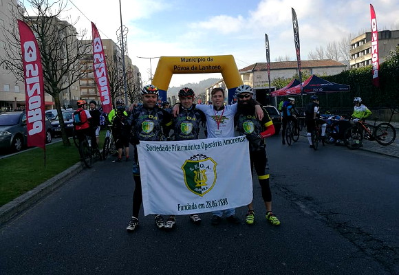 OPraticante/SFOA Cycle Team na Póvoa do Lanhoso