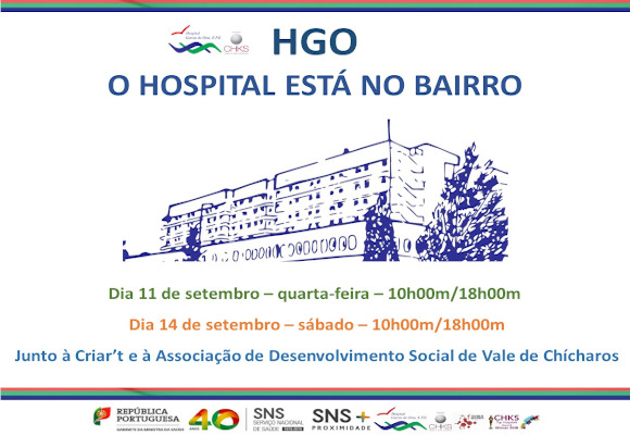 Hospital Garcia da Orta em Vale de Chícharos