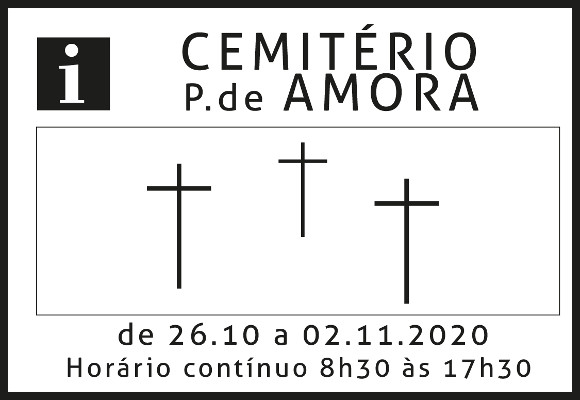 Cemitério de Amora: época de finados com novas regras
