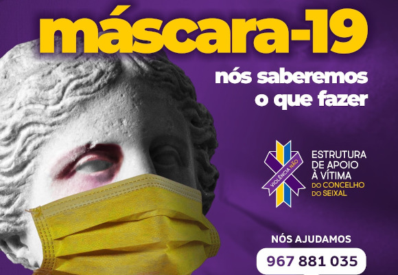 Máscara 19 contra a violência doméstica