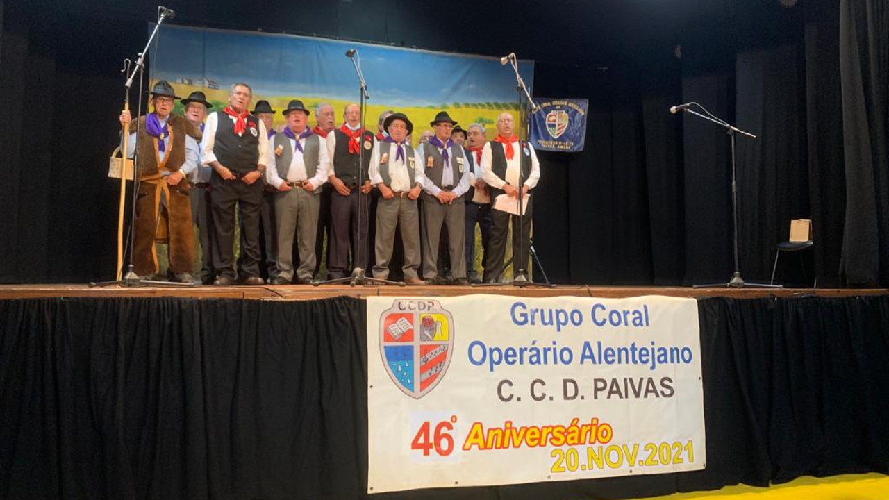 Grupo Coral CCD Paivas: 46 anos a cantar o Alentejo