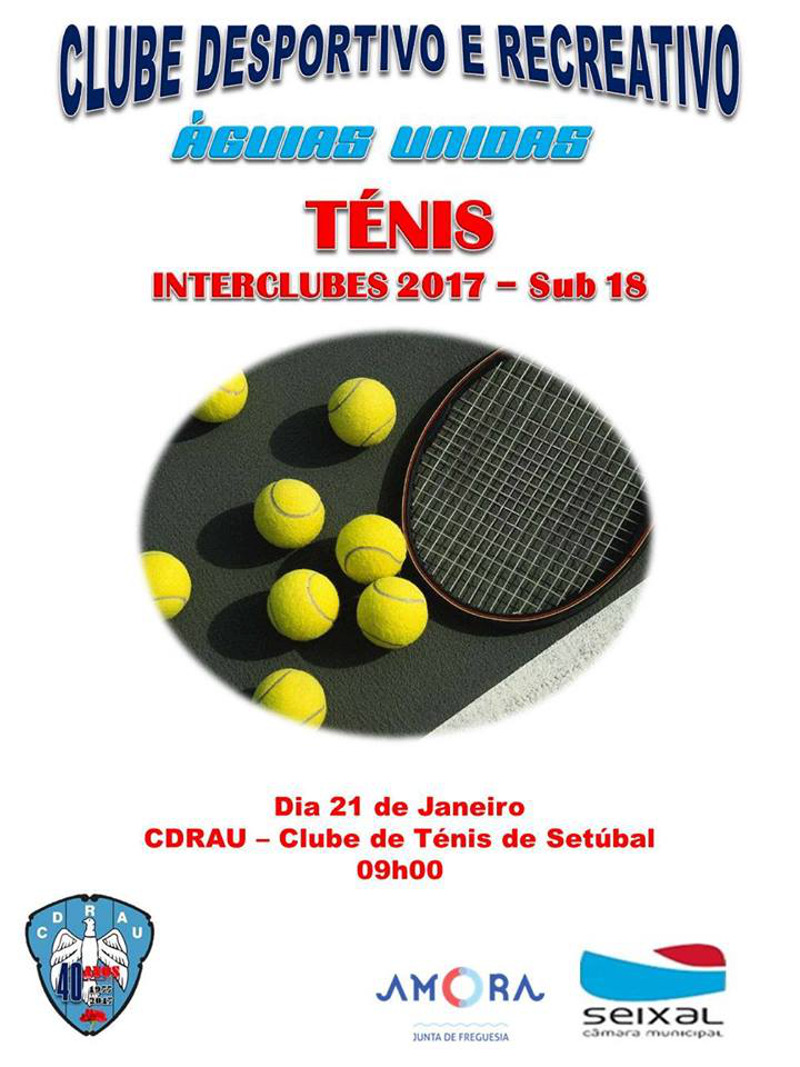 Ténis Intercubes 2017 - Sub 18