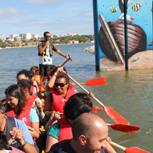 Barcos Dragão nas Festas de Amora 2015