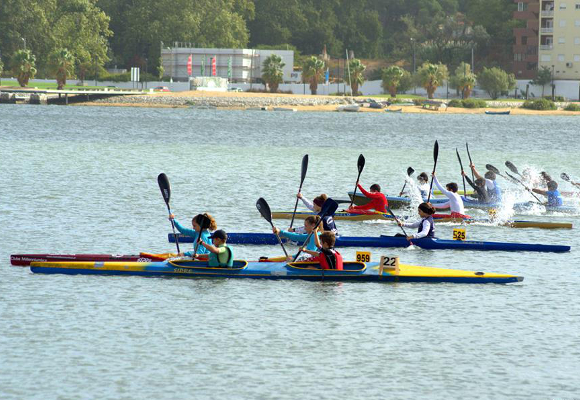 Primeiras regatas de Canoagem
