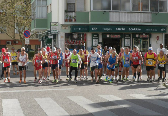 Clube de Atletismo de Amora na X Milha Urbana de Corrios