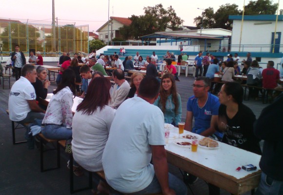 Encerramento das atividades no Águias Unidas