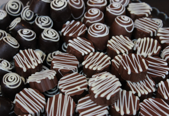 Chocolate toma conta do Jardim do Fogueteiro
