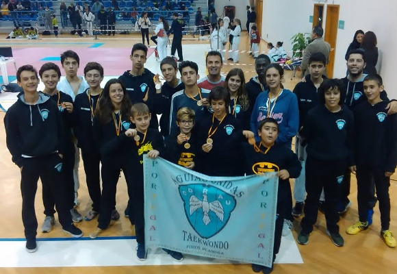 Taekwondo do Águias em Badajoz e Nazaré