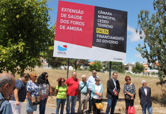 A construção da Extensão de Saúde dos Foros de Amora é uma exigência 