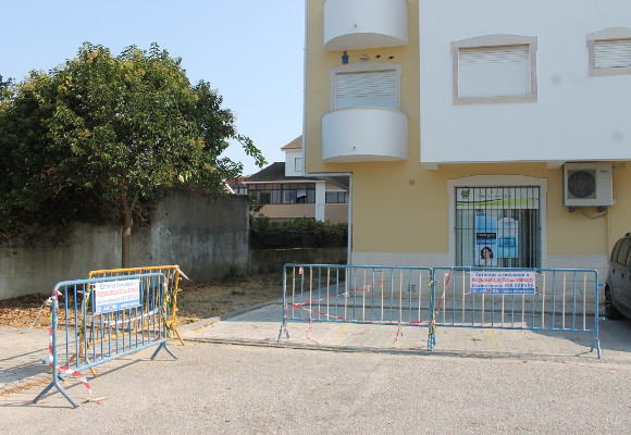 Requalificação na Rua dos Foros de Amora