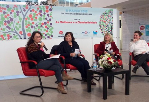 Debate “As Mulheres e a Clandestinidade”