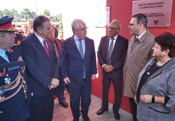 Inauguração do novo Quartel de Bombeiros de Amora