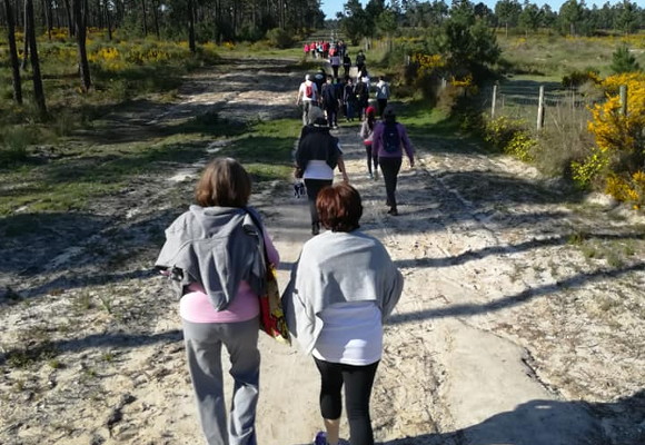 Águias Unidas organizou caminhada do Dia da Mulher