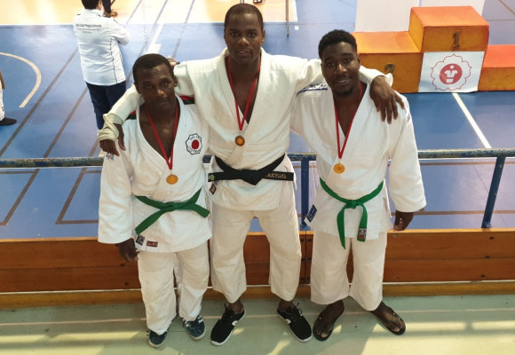 Judo do CCD Paivas no Open Veteranos de Lisboa