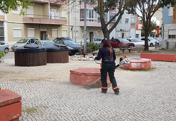 Ação integrada dos serviços da CM Seixal na freguesia