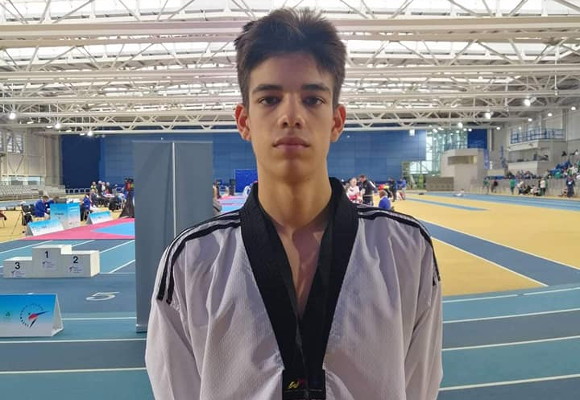 Atletas do Taekwondo do CDRAU em Dublin