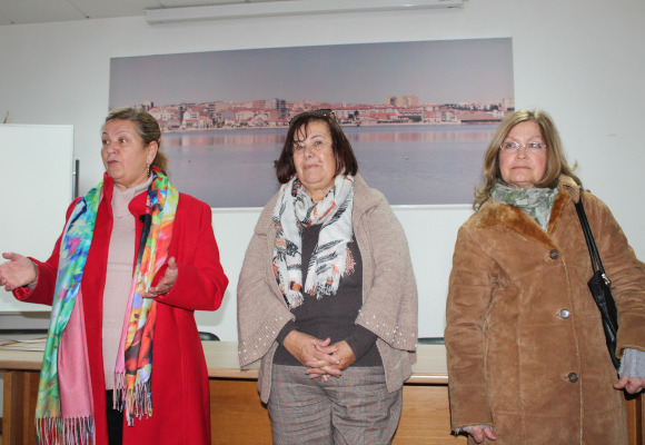 Desenho & Pintura dos alunos da Unisseixal no Auditório da JFAmora
