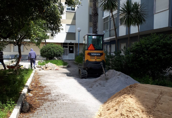 JFAmora faz intervenção profunda na Pcta. Quinta da Vinha