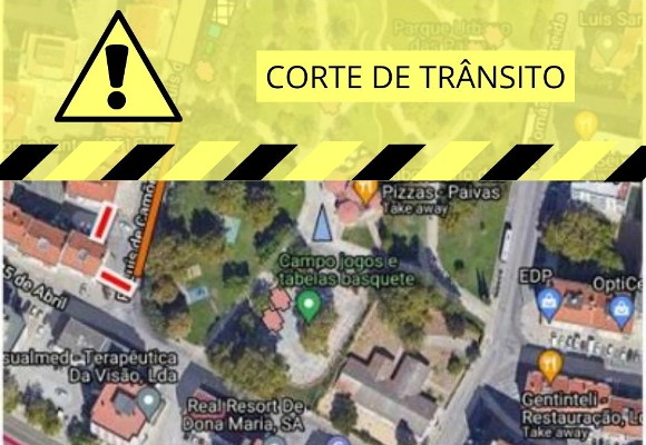 Condicionamento de trânsito nas Paivas