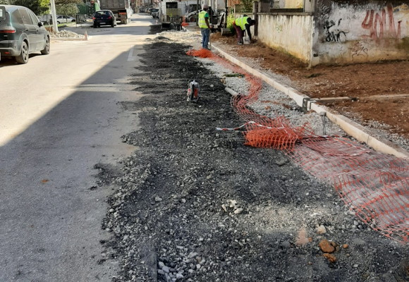 Rua Guilherme Garcia Mendes: em fase de conclusão