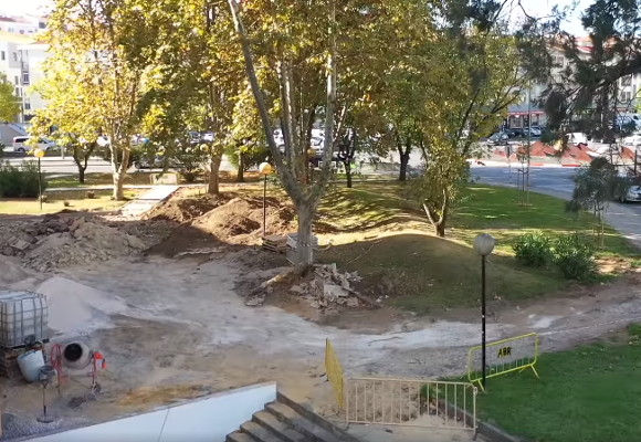 Paivas: obras municipais requalificam Espaço Público
