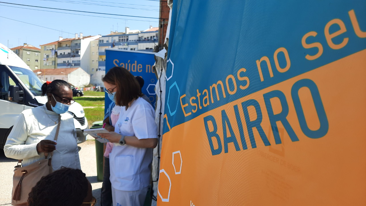 Bairro dos Corticeiros: rastreios gratuitos promovem cuidados primários de Saúde
