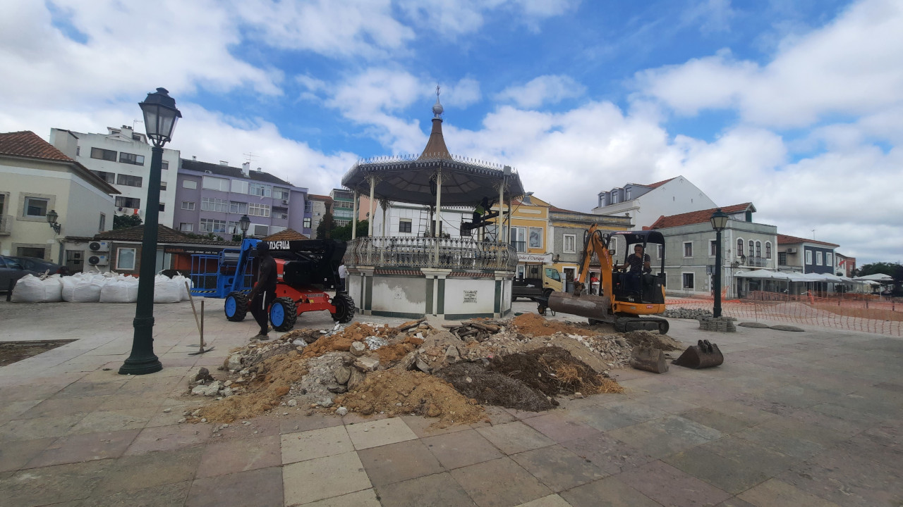 Coreto de Amora: arrancam obras de requalificação 