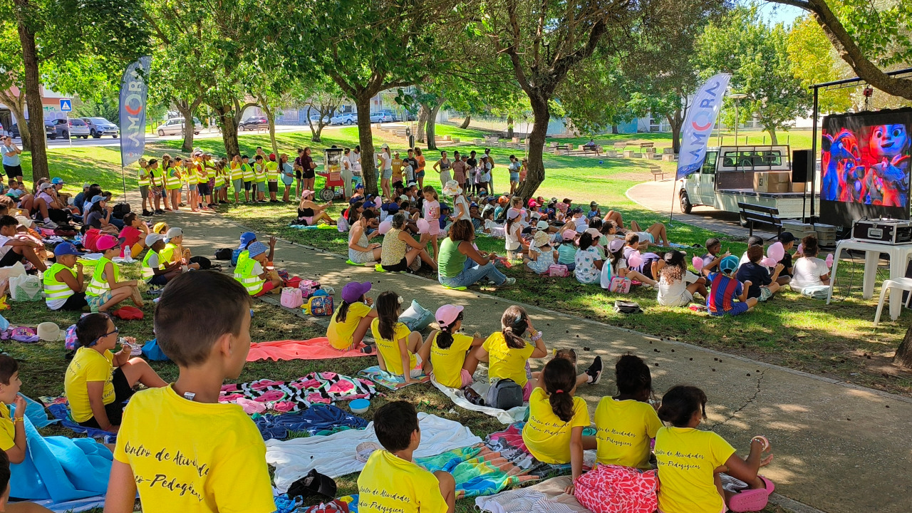 Junta de Amora promove Cinema ao Ar Livre nas Férias Desportivas