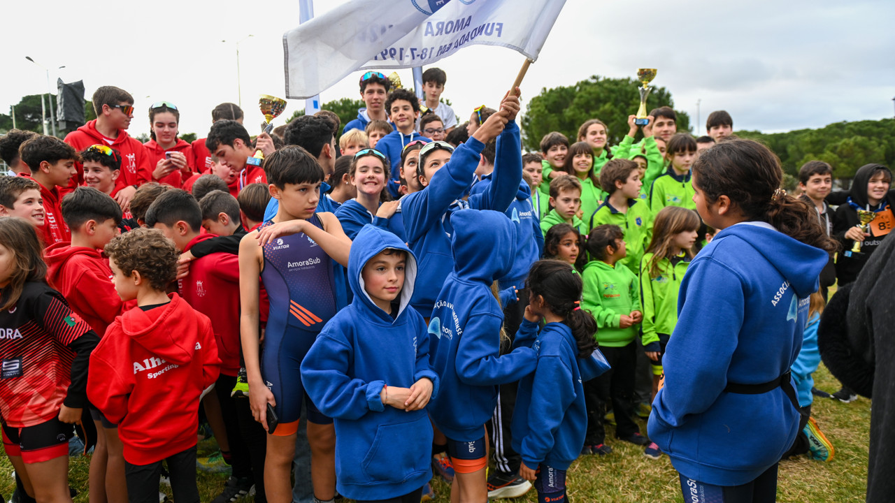 IV Duatlo Jovem de Amora: Associação Naval Amorense destaca-se na classificação por clubes