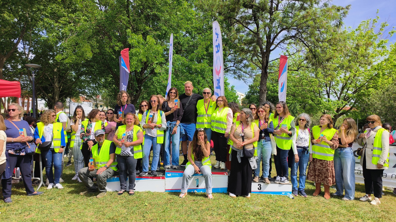 Estafeta Escolar da Amora junta mais de 1000 alunos 