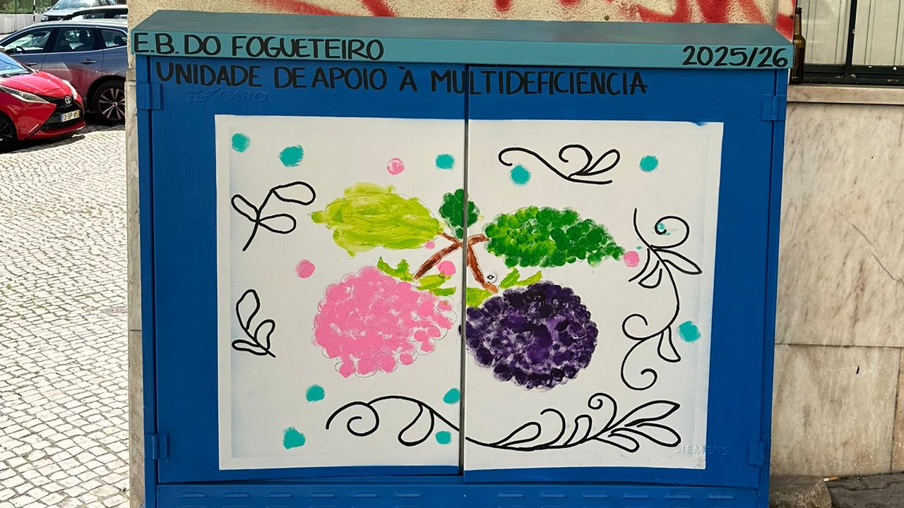 Projeto "Guardiões" leva arte urbana às ruas da Amora com envolvimento das escolas