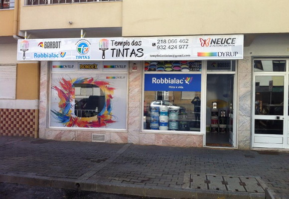 Templo das Tintas 1 - Loja de Tintas