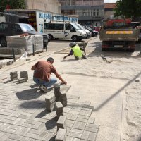 Colocação de lajeta