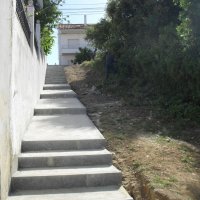 Construção de uma escadaria 