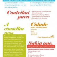 Campanha de promoção da Limpeza Urbana