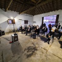 Lançamento da primeira pedra da sede da Unisseixal