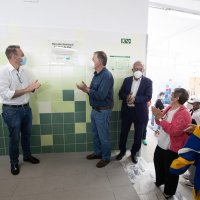 Obras de requalificação do Mercado da Cruz de Pau